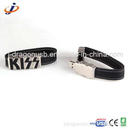 Fashion Kiss Wrist Leather USB Flash Drive JL035